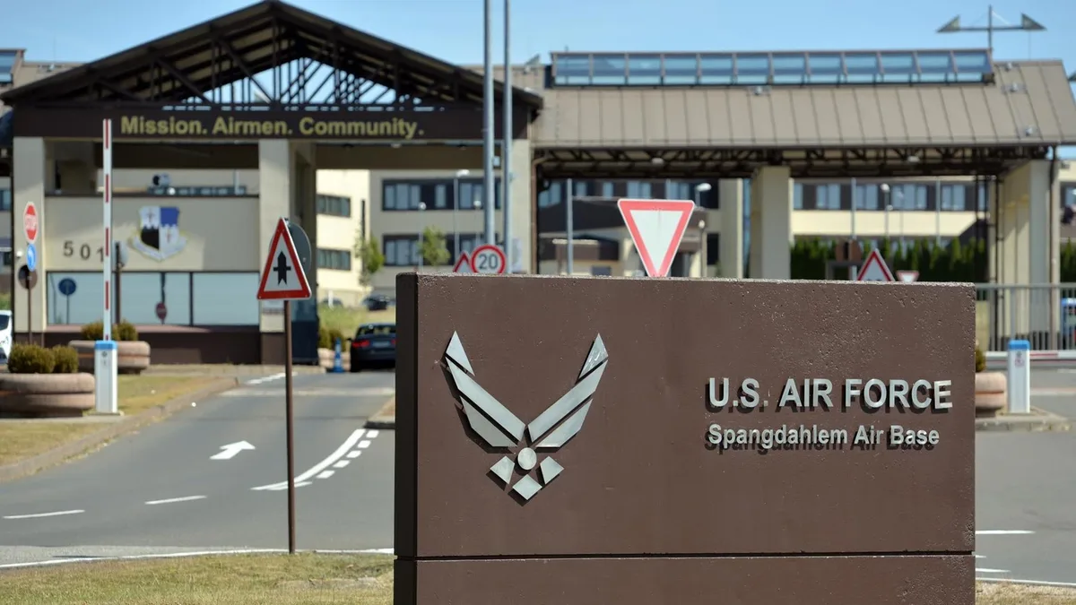 Eifel - Militärflugzeug an US-Airbase Spangdahlem abgestürzt