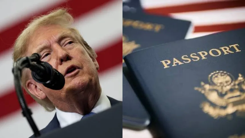 VIDEO VIRAL: Lanzaron pasaporte especial por los 250 años de independencia de EEUU: incluye la imagen de Trump