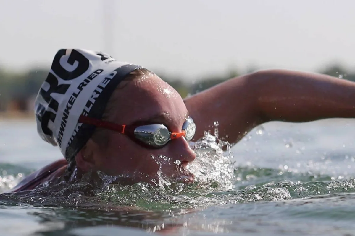Primera medalla de la Argentina en los Juegos Suramericanos: bronce para la santafesina Imwinkelried en aguas abiertas