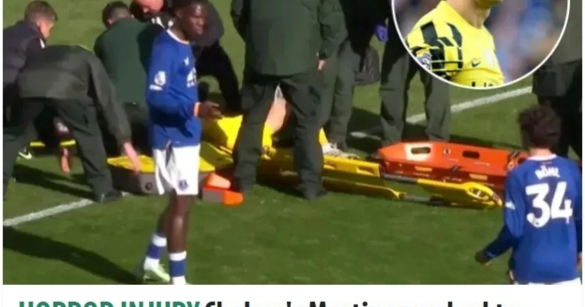 "Preocupación por Emi": qué dijeron los medios de Inglaterra sobre el impactante golpe de Dibu Martínez en el Chelsea