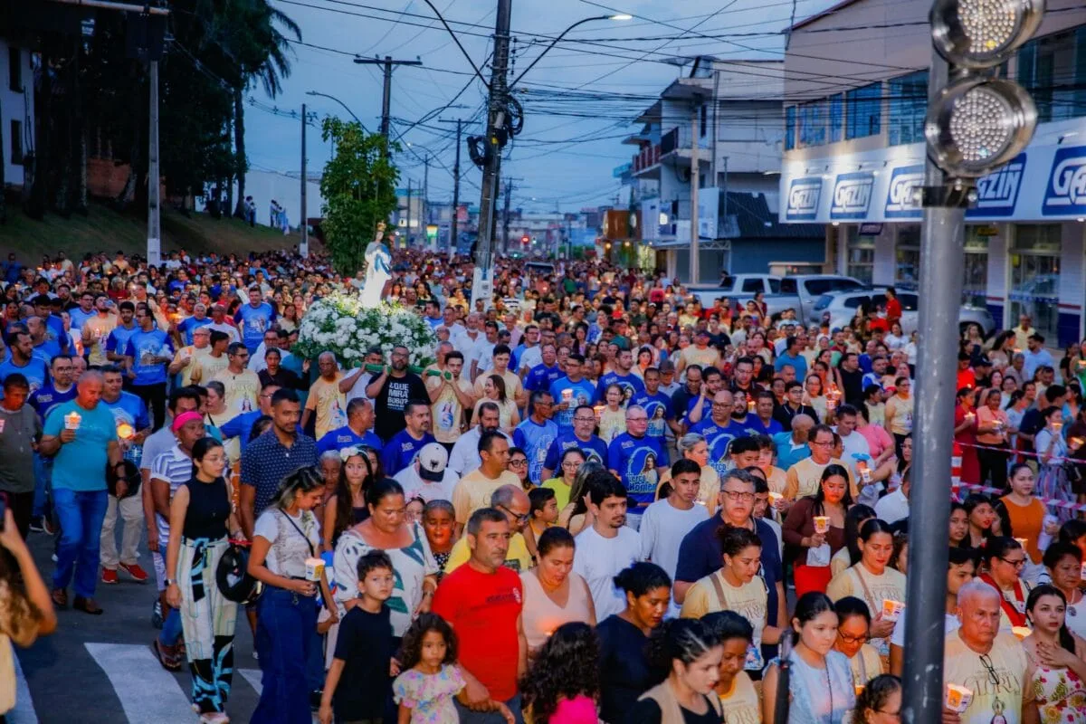 Procissão de Nossa Senhora da Glória deve reunir multidão neste sábado em Cruzeiro do Sul