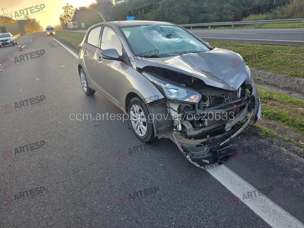 Pedestre morre atropelado por carro em rodovia de Jundiaí