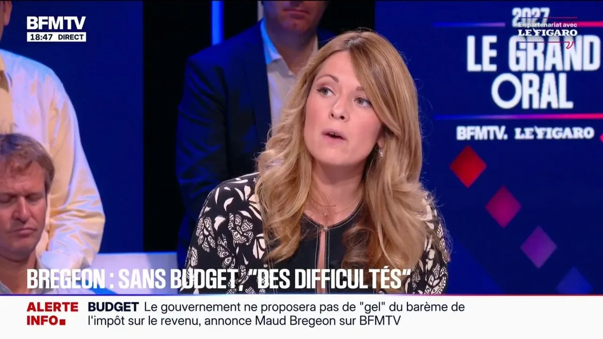 Adoption du budget par 49.3: "Peut-être", avance Maud Bregeon, Porte-parole du gouvernement