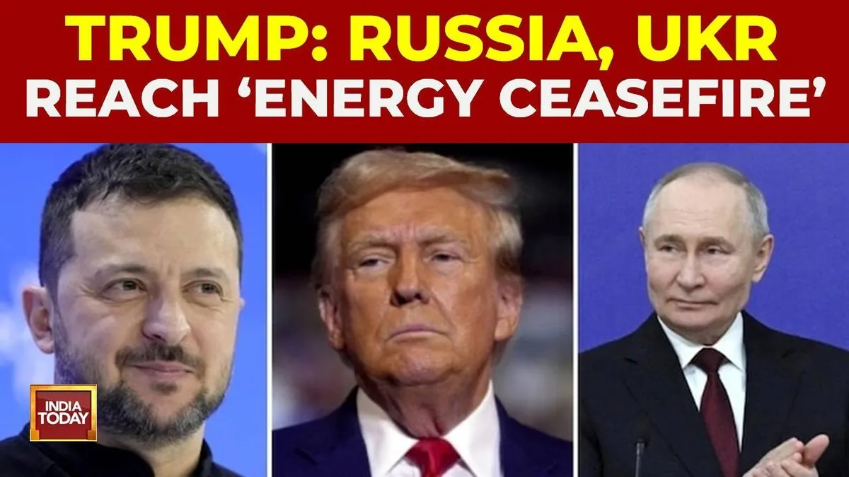 Trump Announces Russia-Ukraine Energy Ceasefire Amid Soaring Global Fuel Prices