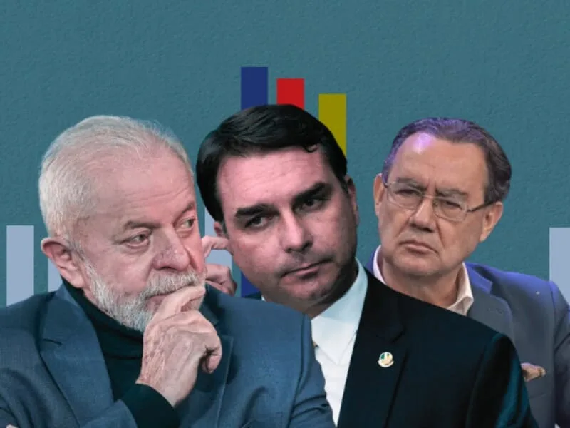 BTG/Nexus: Lula tem 39%, Flávio 33% e Cury salta para 11%