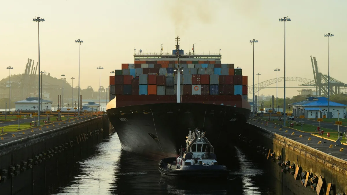 Zu wenig Regen: Panamakanal senkt Zahl der Schiffspassagen
