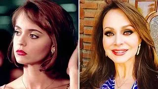 Gaby Spanic utiliza ajustado vestido rojo, por los 28 años de "La Usurpadora"