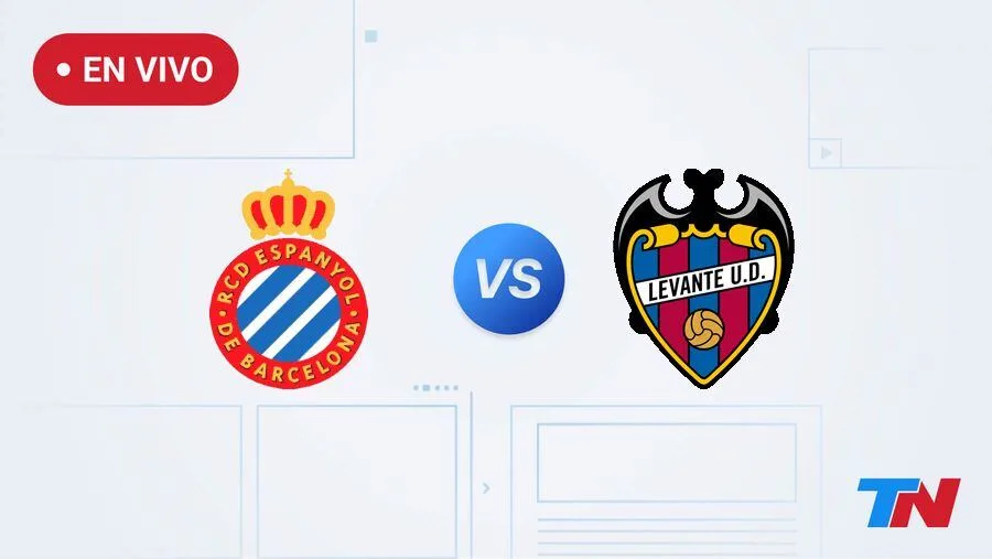 En vivo - Espanyol vs. Levante: 1 - 0, por la fecha 1 de La Liga de España
