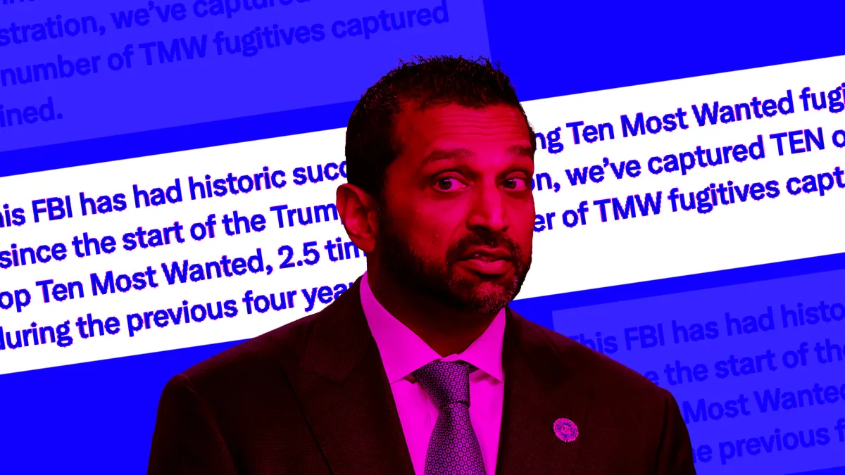 Kash Patel's Most Wanted Boasts Derided by FBI Agents