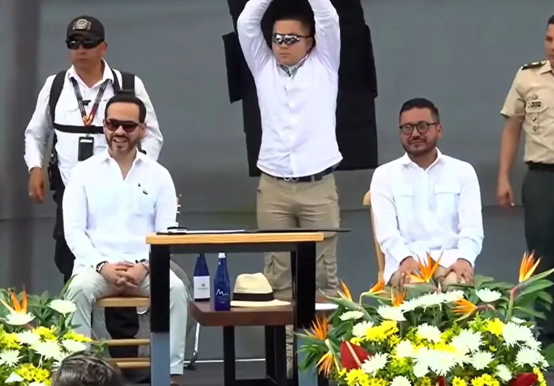 Abelardo de la Espriella posesionó al nuevo contralor general de la República: así fue el acto celebrado en La Dorada, Caldas
