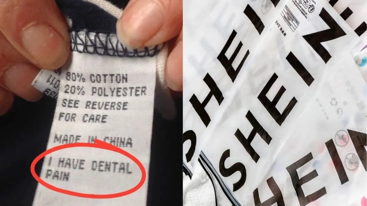 ‘Help me’ e ‘Dor de dente’: pedidos de ajuda em etiquetas da Shein assustam consumidores, mas empresa quebra o silêncio sobre origem das mensagens