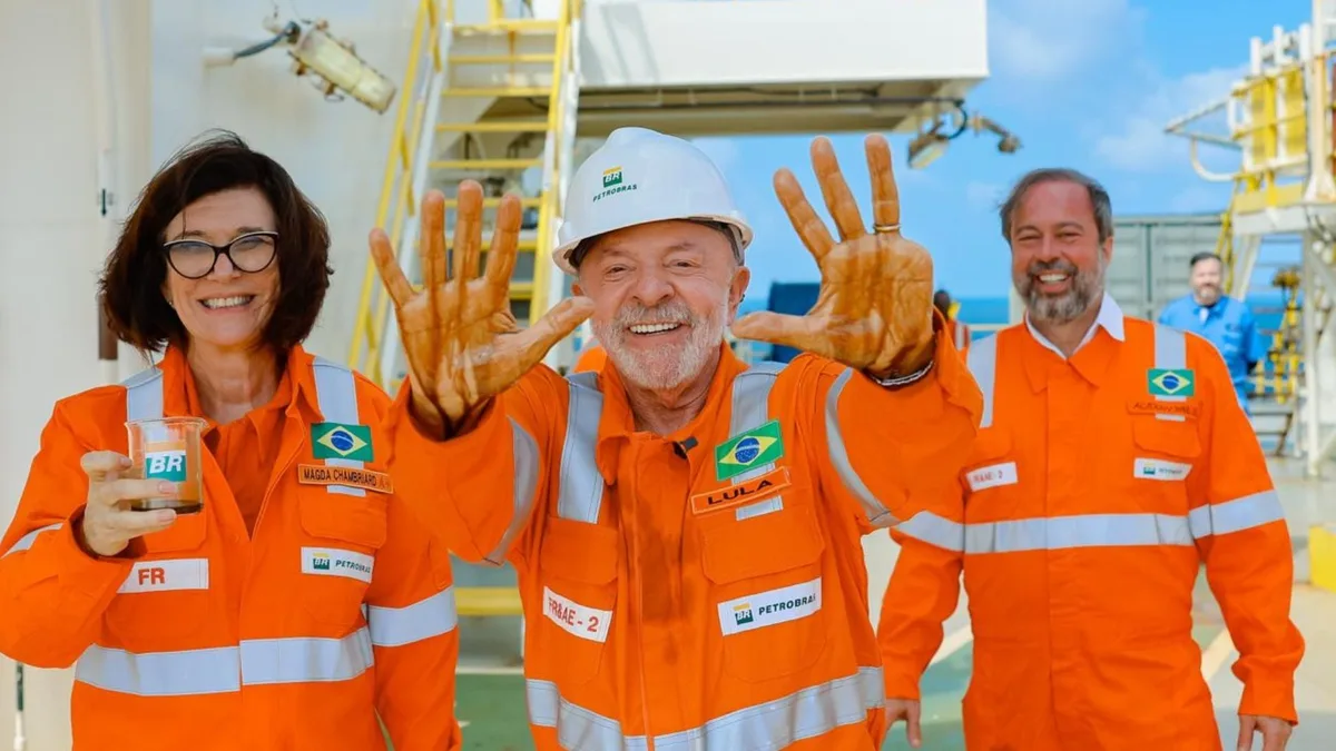 Lula atribui ao PT o encontro de petróleo no Amapá e no pré-sal