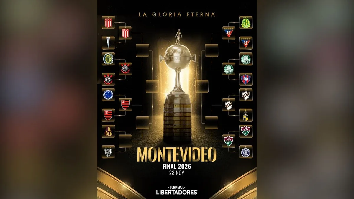 Libertadores pode ter Palmeiras x Corinthians ou Fla-Flu na final; veja o chaveamento