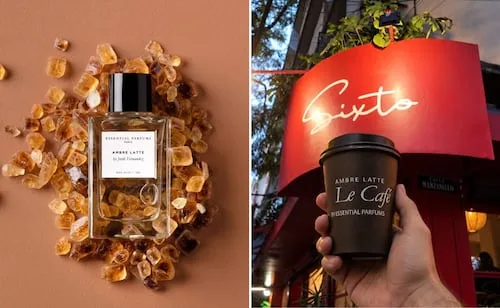 Descubre el perfume Ambre Latte en un café de la CDMX