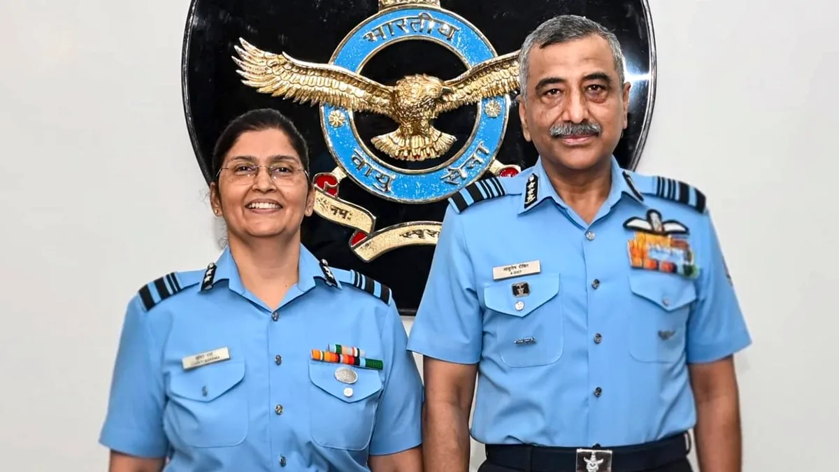 Flying High: Air Vice Marshal Shakti Sharma scripts history as highest-ranking woman IAF officer