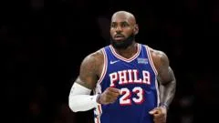 James suffers defeat on 76ers debut in pre-season