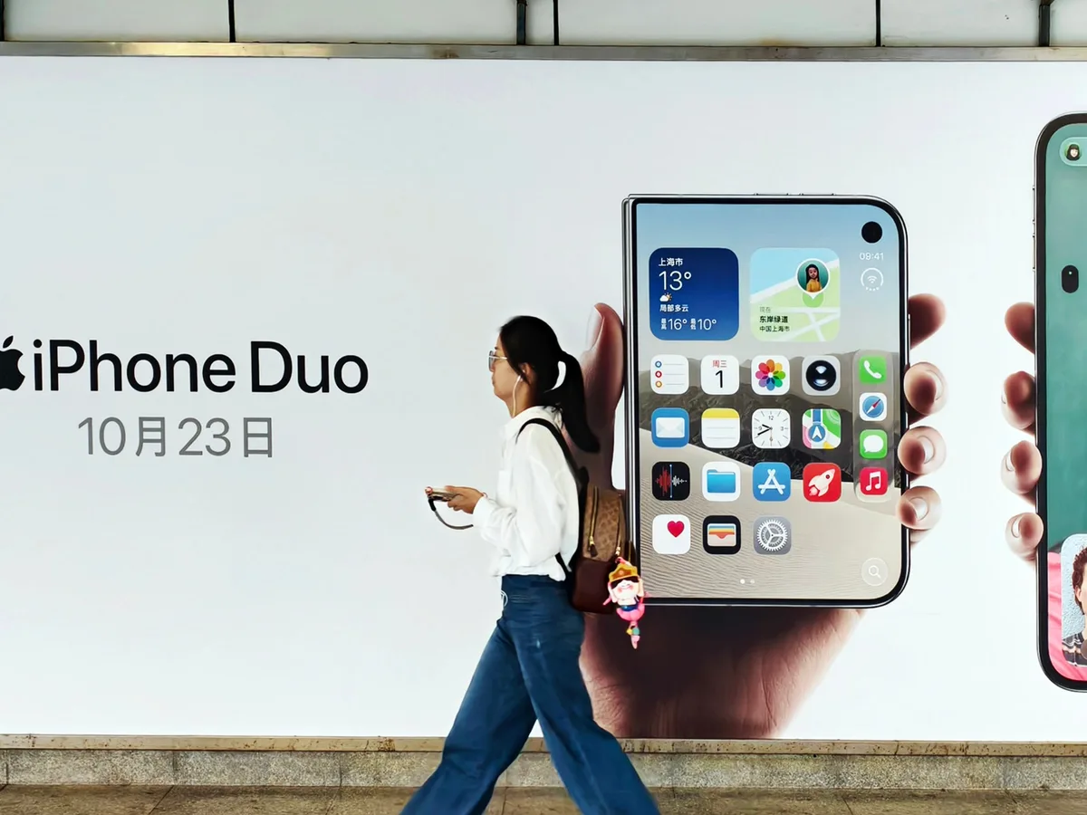 Want Apple's folding iPhone? 'Duo' you have patience?