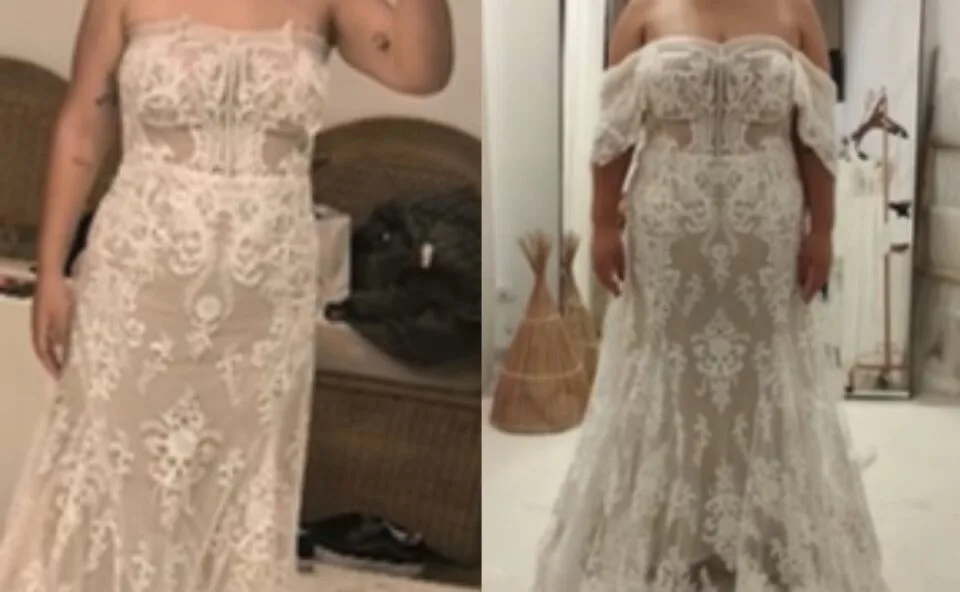 Noivas alegam transtorno após fechamento de loja de vestidos