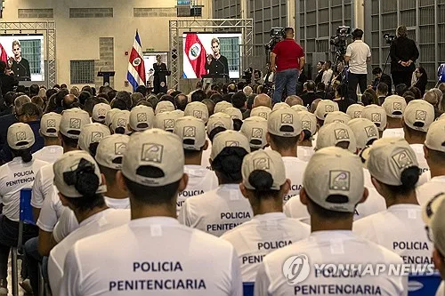 코스타리카도 '메가 감옥'…중남미 엘살바도르식 교도소 열풍