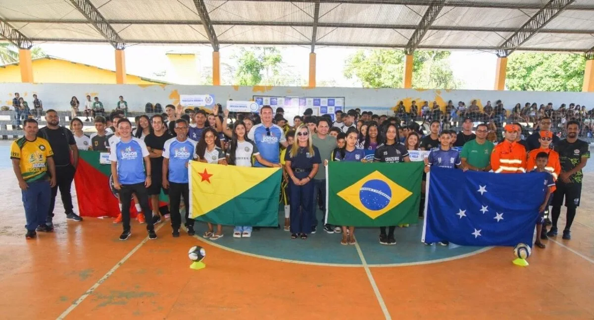 Prefeitura de Cruzeiro do Sul promove Jogos Escolares na zona rural