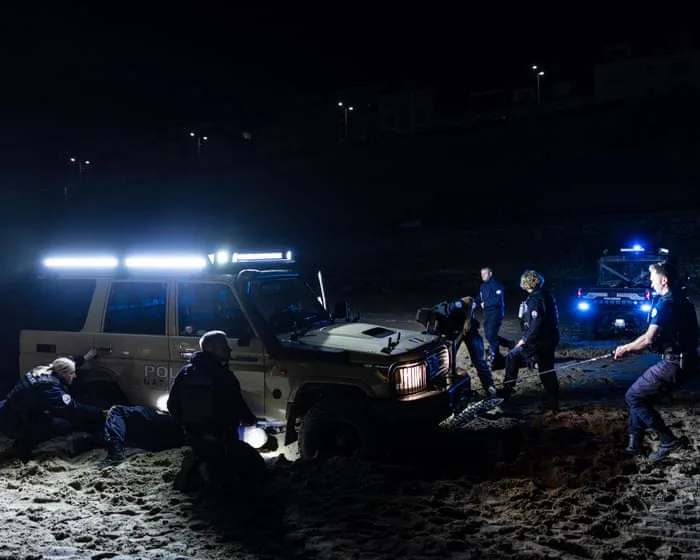 Revealed: French police used UK-funded 4x4 vehicles to charge student protesters
