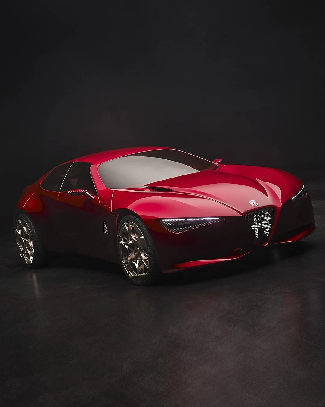 Eis o Cuorerosso, o novo 'concept' Alfa Romeo que se estreia no Salão de Paris