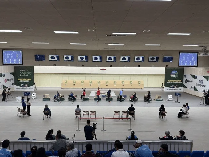 Marcelo Marton fica fora da final no Mundial de tiro paralímpico