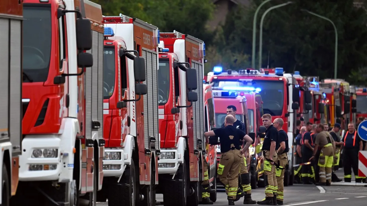 Feuerwehr im Großeinsatz: Großbrände: Hürtgenwald unter Kontrolle, Monschau entspannt