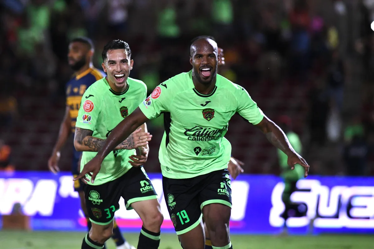 Tigres cae 2-0 ante Juárez y agrava su crisis en el Apertura 2026