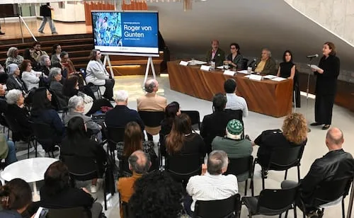 Roger von Gunten recibe homenaje en el Museo de Arte Moderno; piden una gran exposición de su obra