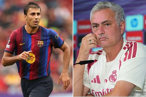 Rodri opens up on Jose Mourinho phone call after Barcelona ace rejected Real Madrid