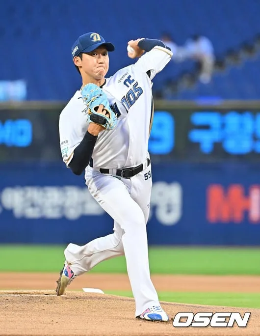 김도영 40호 허용은 막았는데...'첫 주 2회 등판 예고' 구창모, 4이닝 94구 조기 강판이라니 [오!쎈 창원]
