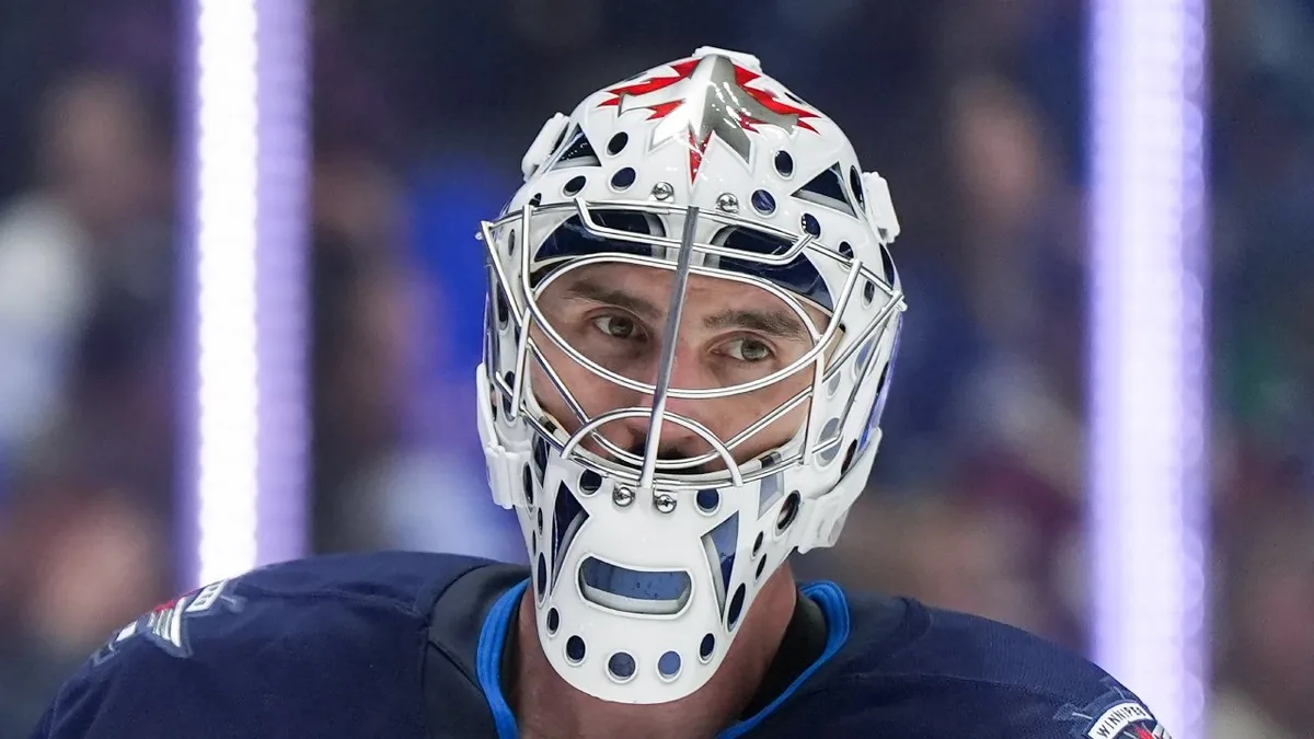 ‘Just want to get this right’: Jets have no timeline for Hellebuyck trade