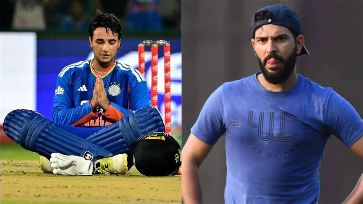 Abhishek reveals Yuvraj's message after scoring record-breaking ton