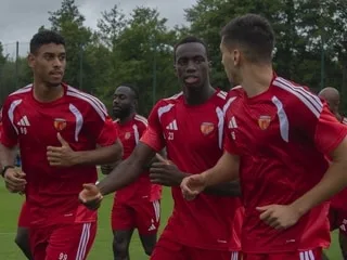 EN IMAGES. Raul Torrente et Enzo Vagner participent à leur premier entraînement collectif avec Le Mans FC