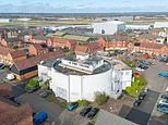 Step inside Britain's strangest property: Abandoned RAF 'spin machine' used to test the limits of the human body goes on sale for £750,000