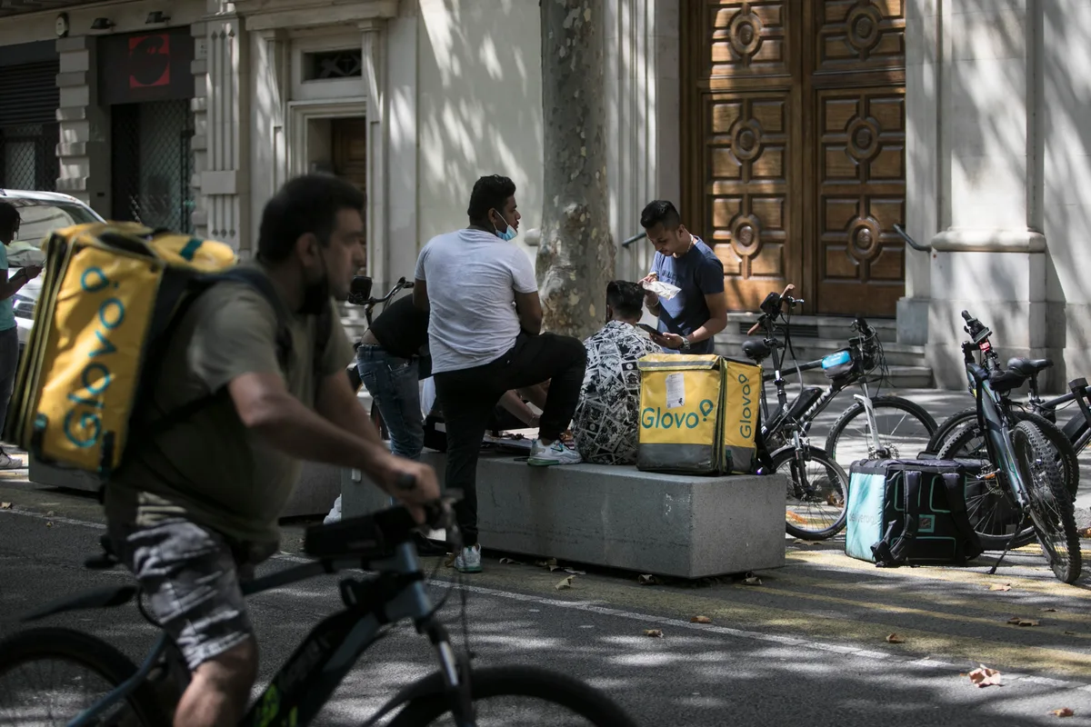 La Inspección de Trabajo de Cataluña abre un proceso sancionador a Glovo por no parar el reparto en plena ola de calor