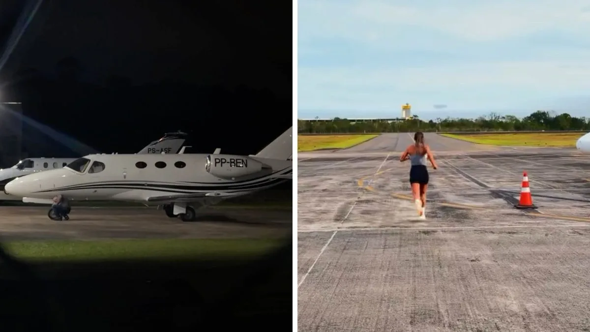 Aeroporto que quer retomar voos comerciais em SC ganha corrida noturna com 700 atletas