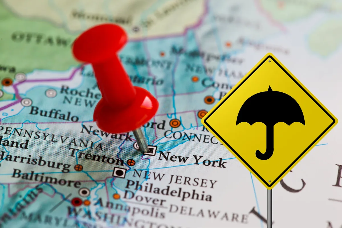 Nueva York: alerta de inundaciones por fuertes tormentas que azotan el estado este jueves