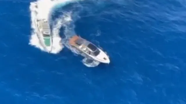Furta barco de um milhão de euros e tenta abalroar polícia durante fuga