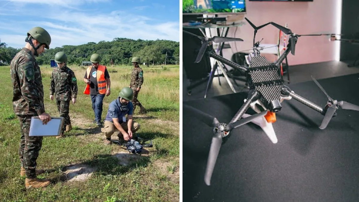 Drones de ataque criados por estudantes da UFSC são aprovados em testes do Exército