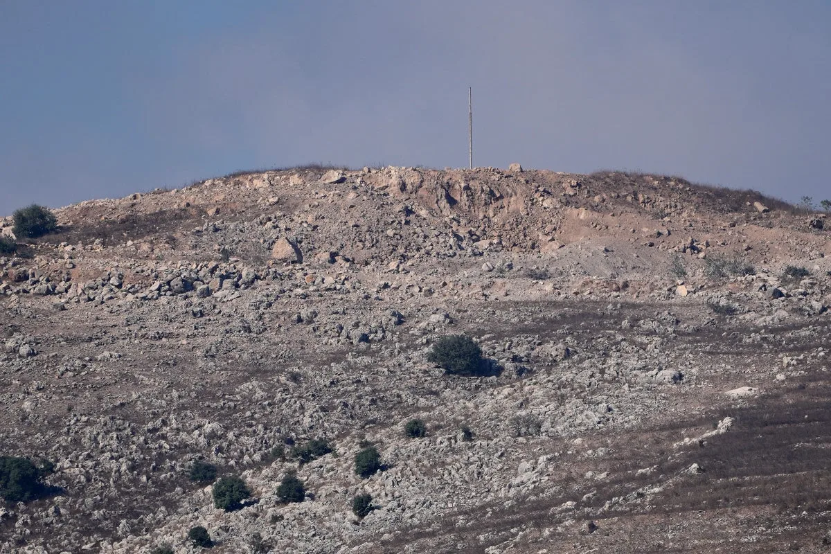 Lebanon’s president makes a rare visit to southern city as fears of Israeli attacks grow