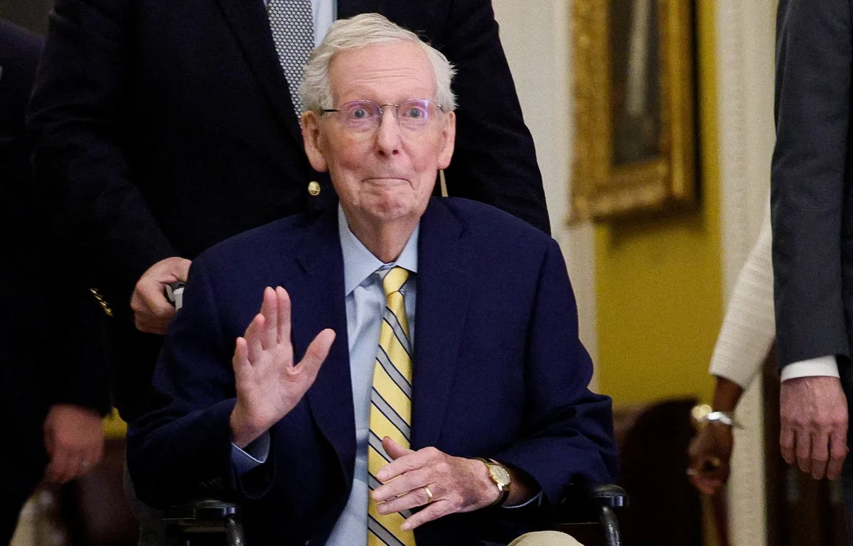 Senate Republicans manage to advance farm bill with McConnell’s return