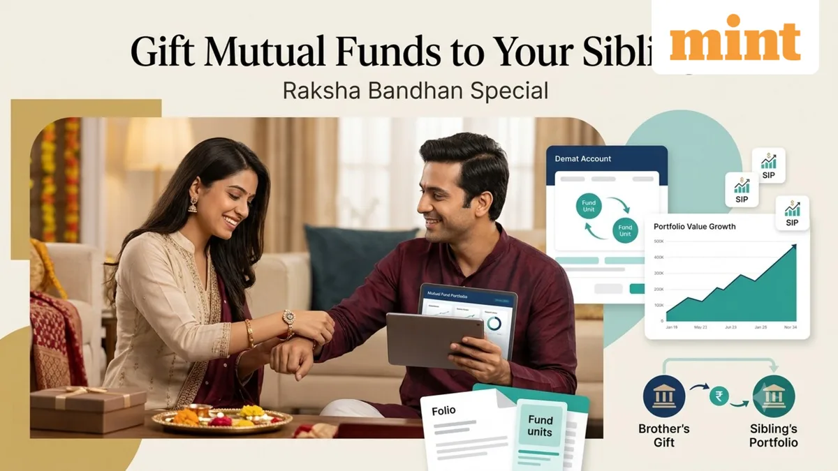 Raksha Bandhan: How to gift mutual funds to your sibling? Know the process and key conditions