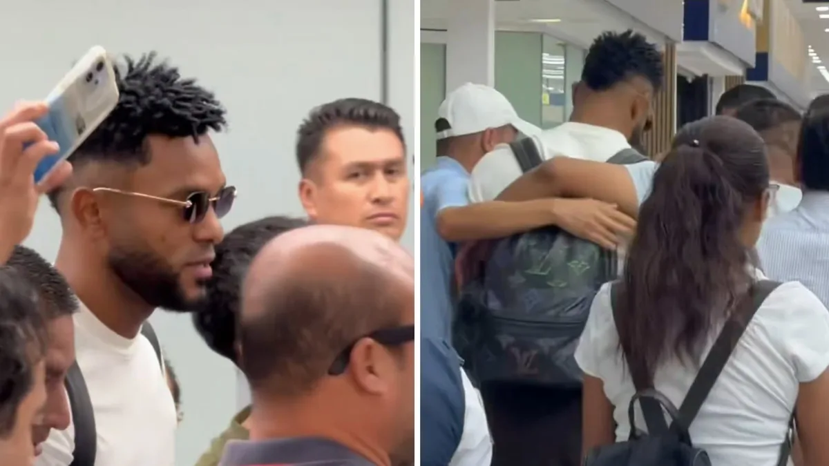 Así fue el recibimiento a Miguel Borja en CDMX: ya tendría fecha de debut con América