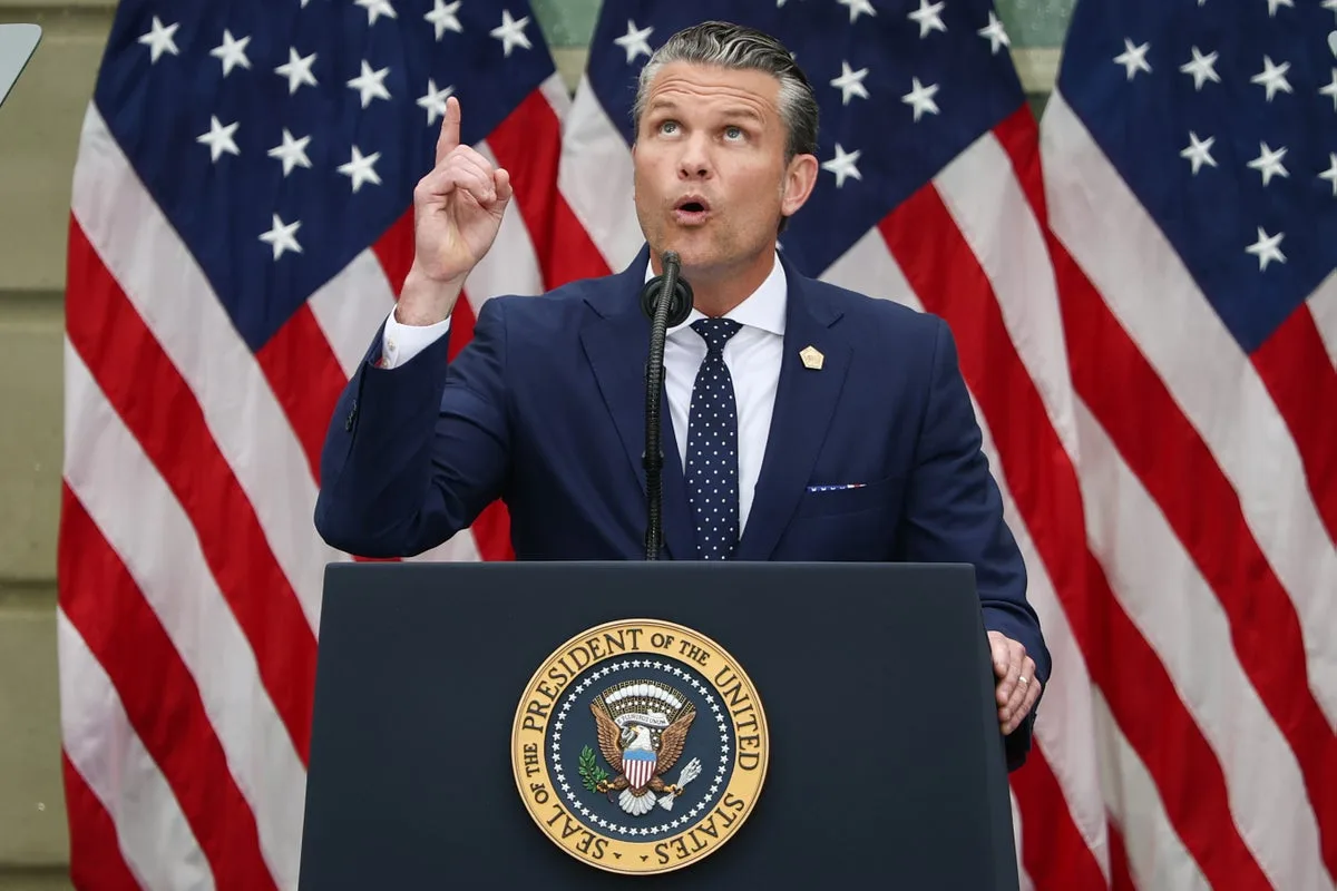 Pete Hegseth can’t read the room in 9/11 Pentagon tribute ... to Trump