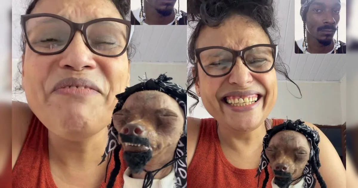 Artesã fantasia pinscher de rapper Snoop Dogg e vídeo viraliza nas redes sociais