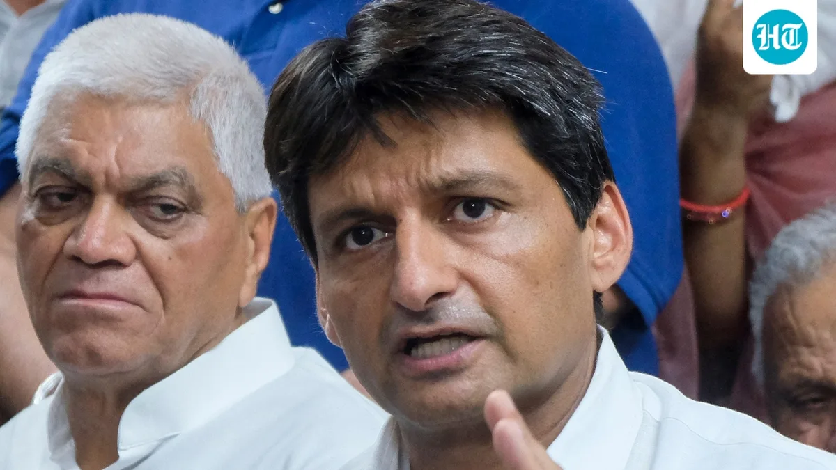 Deepender Hooda makes U-turn after backlash over Sajjan Kumar 'role model' remark