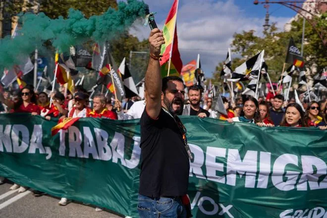 Vox reivindica "la identidad catalana" para hacerse con el votante de Aliança Catalana en las elecciones generales