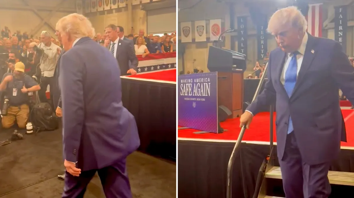 Trump’s Mysterious Bulge Sparks Wild Speculation